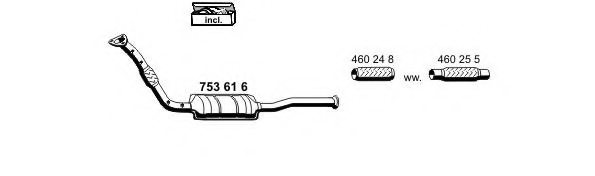 ERNST 210016 Exhaust System